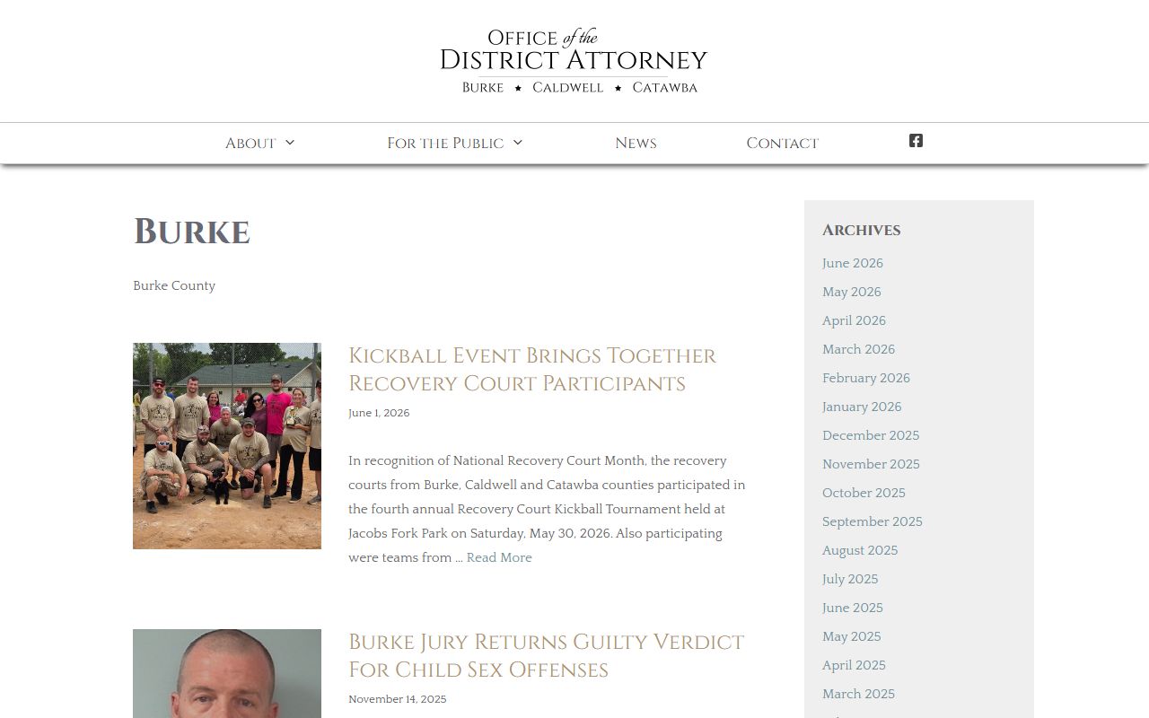 Burke County criminal court records District Attorney Burke office
