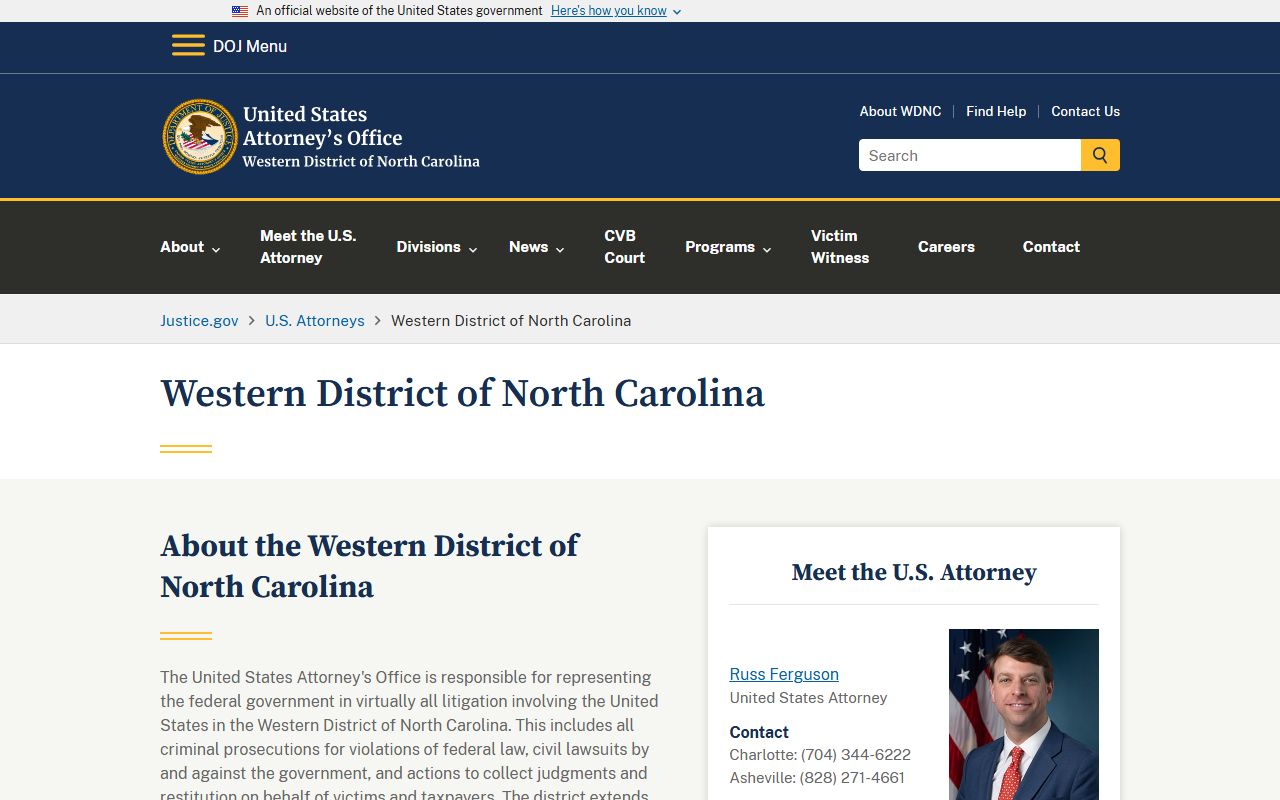 Burke County Superior Court federal prosecution distinction