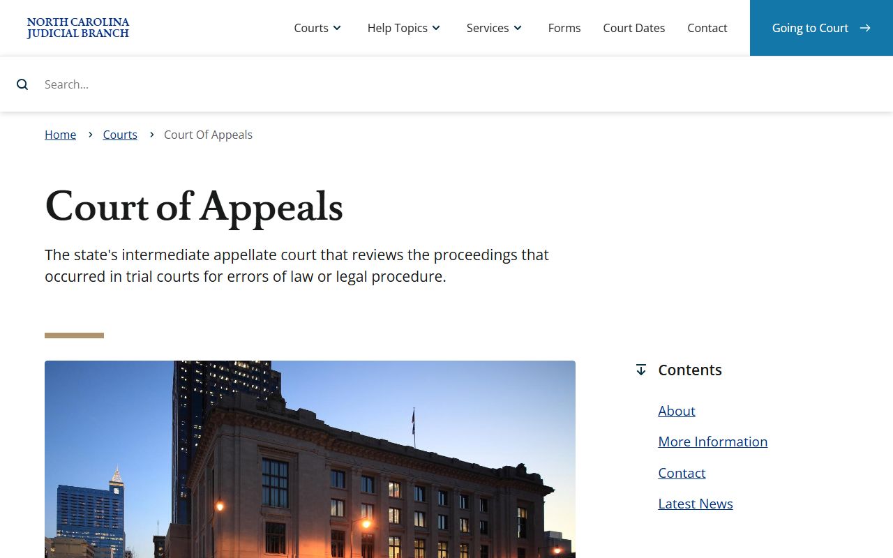 Burke County Court records Court of Appeals overview