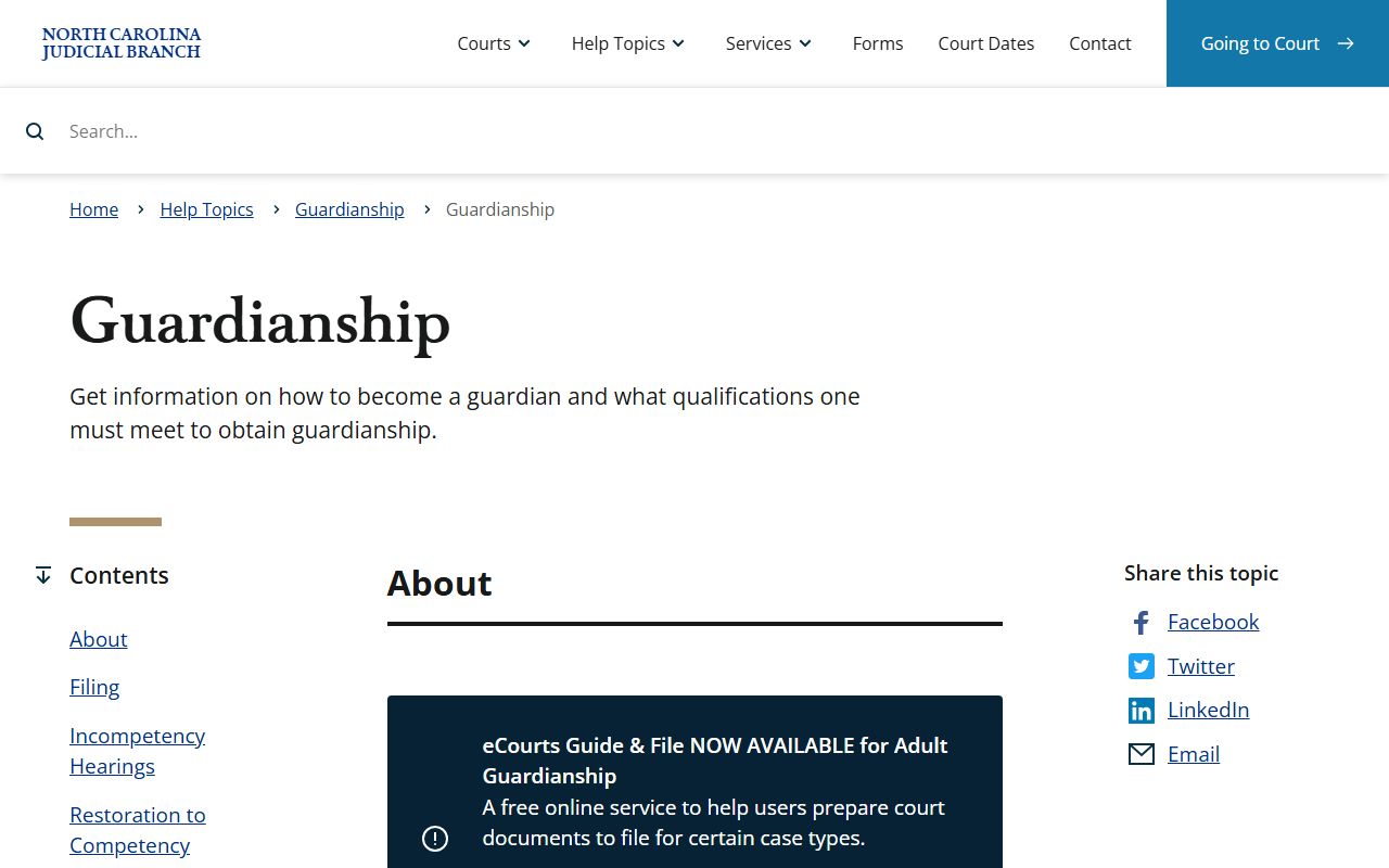 Burke County probate records North Carolina guardianship help source