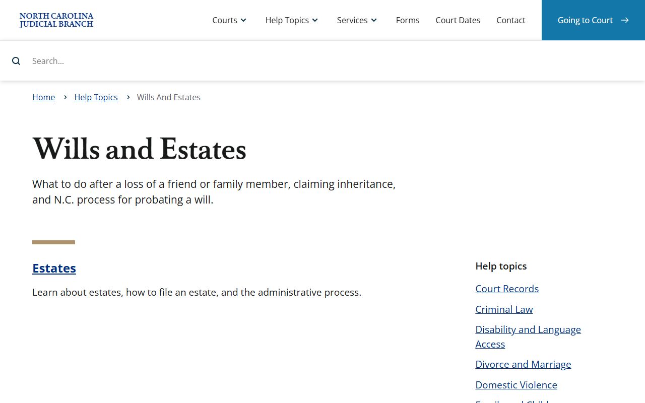 Burke County probate records North Carolina wills and estates source